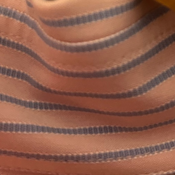 Armani Mens Shirt in Pink w/ a Blue Stripe Through It!! - Picture 15 of 16